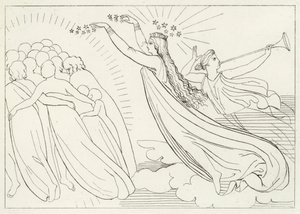 The Active Good, Paradise, Canto 6 (kaiverrus) tekijältä John (after) Flaxman