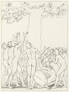 Säälitön, Kiirastuli, Canto 24 (kaiverrus) tekijältä John (after) Flaxman