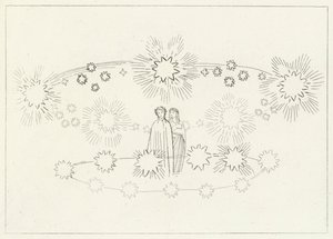 Auringon alue, Paratiisi, Canto 10 (kaiverrus) tekijältä John (after) Flaxman