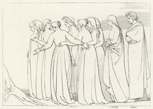 Eunoe-joki, Kiirastus, Canto 33 (kaiverrus) tekijältä John (after) Flaxman