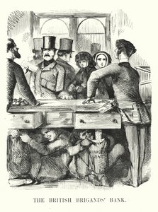 Punch-sarjakuva: British Brigands