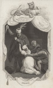 Nicholas Rowen kohtaus Tamerlanesta (kaiverrus)