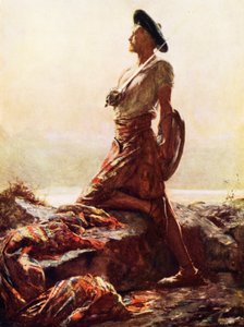 The Highland Outpost (värilitografia)