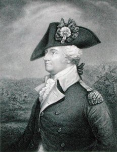Prikaatikenraali Anthony Wayne (1745-96) kaiverrettu John Francis Eugene Prud