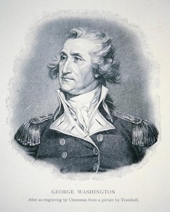 George Washington, kaiverrus Thomas Cheesman (1760-1835) (litho)