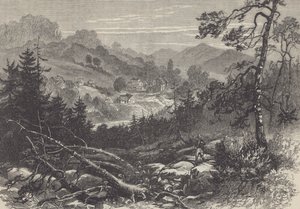 Kanadan rajamaa (litho) tekijältä Walter Charles Mills