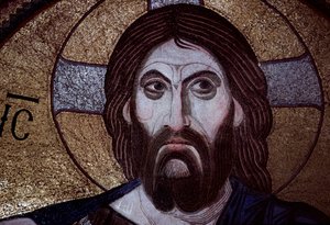 Kristus Pantokraattori, mosaiikki Daphnin tai Dafnin luostarissa (UNESCOn maailmanperintöluettelo)