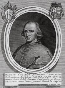 Ercole Consalvin (1757-1824), italialaisen kardinaalin ja poliitikon muotokuva, Carlo Antoninin kaiverrus tekijältä Walter Charles Mills