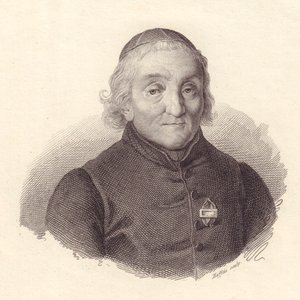 Italialaisen teologin Pietro Tamburinin (1737-1827) muotokuva, Maffeisin kuparikaiverrus tekijältä Walter Charles Mills