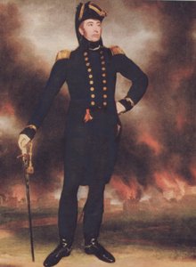 Sir George Cockburn (1772-1853) (värilitro) tekijältä Walter Charles Mills
