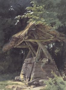 Kaivo Ruisseauvillessä lähellä Agincourtia, 1800-luvulla tekijältä John Absolon