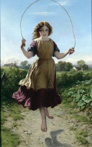 Tyttö Skipping, 1863