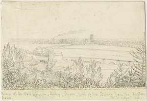 Burton-upon-Trent: kynä- ja mustepiirustus, nd [1799-1854]