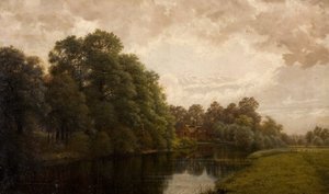 Rauhallinen Warwickshiren kohtaus, 1883