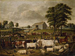Pennsylvania Country Fair, 1824 tekijältä John Archibald Woodside