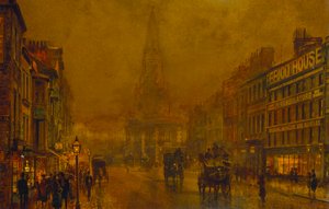 Blackman Street, Borough tekijältä John Atkinson Grimshaw
