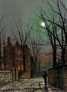 Kuun valossa, 1882. tekijältä John Atkinson Grimshaw