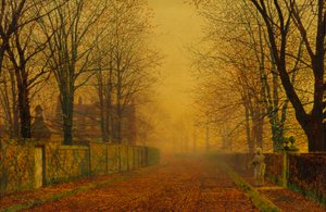 Illan hehku tekijältä John Atkinson Grimshaw