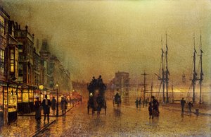 Glasgow tekijältä John Atkinson Grimshaw