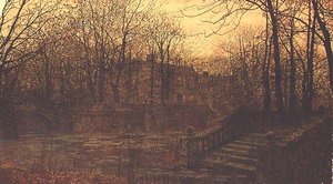 Moated Grange tekijältä John Atkinson Grimshaw
