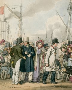 Saapuminen Margateen tekijältä John Augustus Atkinson