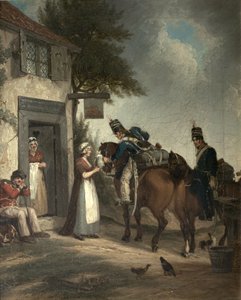 Soldiers Refreshing, n.1805 tekijältä John Augustus Atkinson