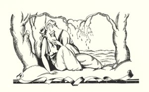 Lord Byronin kuvitus Don Juanille (litho) tekijältä John Austen