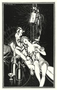 Lord Byronin kuvitus Don Juanille: Mutta Juan oli melko "Pojan lientä" (litho)