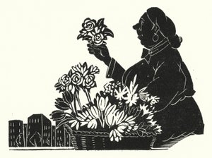 Gustave Flaubertin kuvitus Madame Bovarylle (litho) tekijältä John Austen