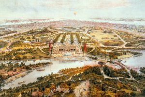 Central Park, Kesä, Katse etelään, 1865