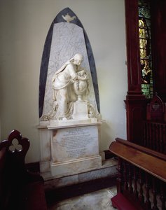 Rose Hallin Rosa Palmerin muistomerkki, 1790 (marmori).