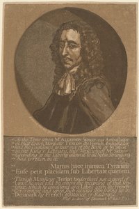 Algernon Sidney tekijältä John Baptist Jackson, after Justus van Verus