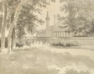 Balliolin kappeli ja kirjasto Grovesta, 2. elokuuta 1783 tekijältä John Baptist Malchair