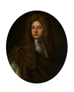 Puolipitkä muotokuva Adam Urquhartista Lace Jabotin kanssa (öljy kankaalle) tekijältä John Baptist de (circle of) Medina