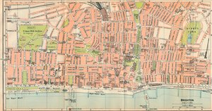 Brighton, 1900-luku tekijältä John Bartholomew