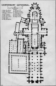 Canterburyn katedraali, 1900-luku