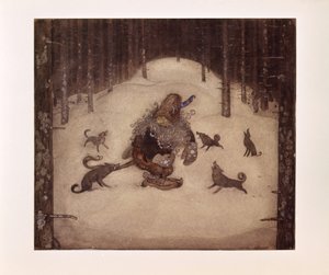 John Bauer, Peikko ja sudet tekijältä John Bauer