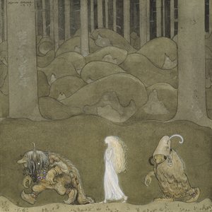 Prinsessa ja peikot tekijältä John Bauer