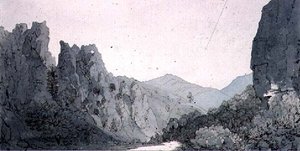 Dovedale, Derbyshire tekijältä John Bavistock Knight