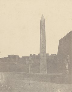 Louqsor, Obélisque (Côté Ouest)