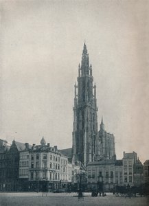 Neitsyt Marian katedraali, Antwerpen, Belgia, c1900 1914-1915