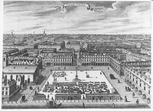 Covent Garden, noin 1720