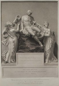 Shakespeare kirjallisuuden museon ja maalauksen neron kanssa, 1803