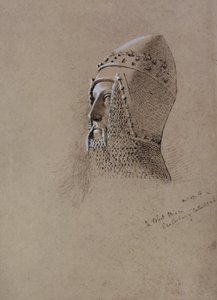 Musta prinssi (1330-76), 13. joulukuuta 1859 (kynä ja muste paperille) tekijältä John Brett