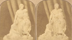Pari varhaista stereografianäkymää brittiläisistä patsaista, 1850-1910 tekijältä John Browning