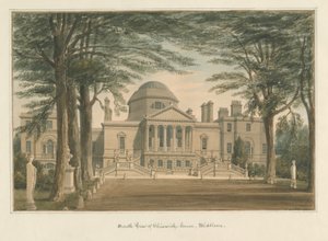 Middlesex - Chiswick House, 1822 tekijältä John Buckler