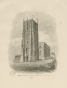 Newcastle-under-Lyme - "St. Giles the Abbot" tekijältä John Buckler