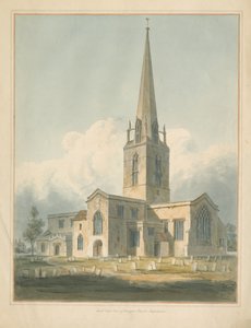 Oxfordshire - Bampton Church, 1802 tekijältä John Buckler