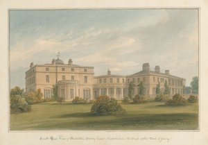Oxfordshire - Middleton Stoney House, 1827 tekijältä John Buckler