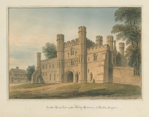 Sussex - Battle - Abbey Gateway, 1824 tekijältä John Buckler